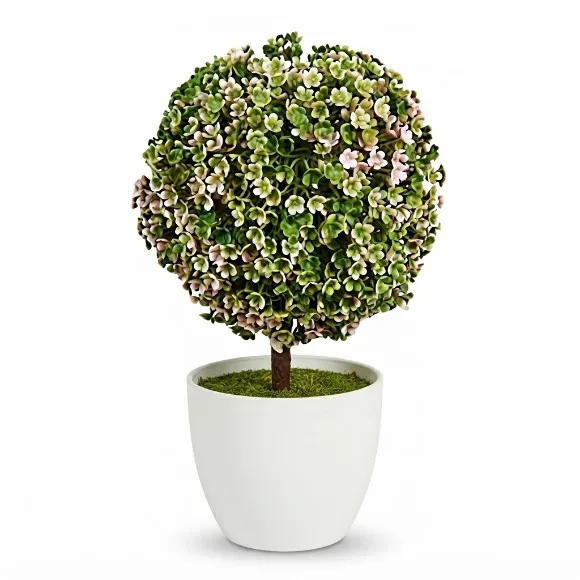 The Florist Living Room Center Table Flower Bonsai Ball Arrangement - 049