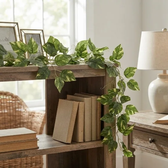 The Florist Living Room Center Table Rubber Flower Arrangement - 057