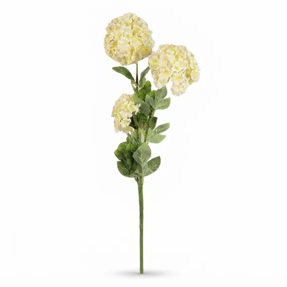 The Florist Off White Artificial Blossom Petal on Stick - FL102