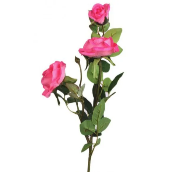 The Florist Pink Special Rubber Rose on Stick - FL114
