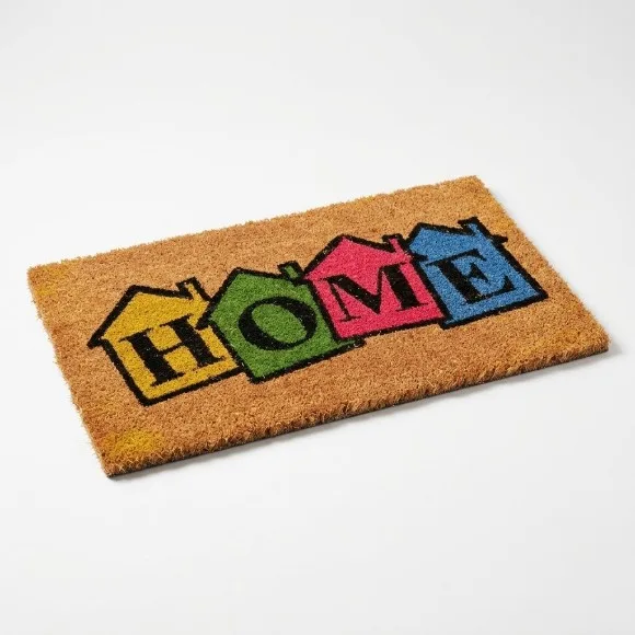 Touch Wood Coconut Coir Door Mat Rug Home 50 x 80 CM thumbnail 2