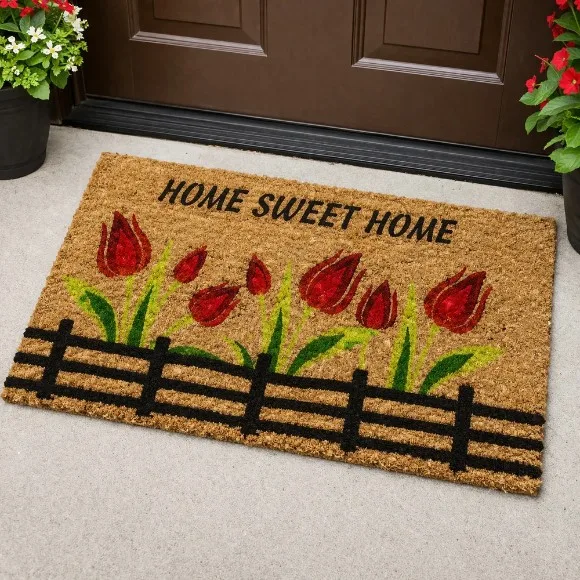 Touchwood Coco Coir Mat Home Sweet Home 50x80CM
