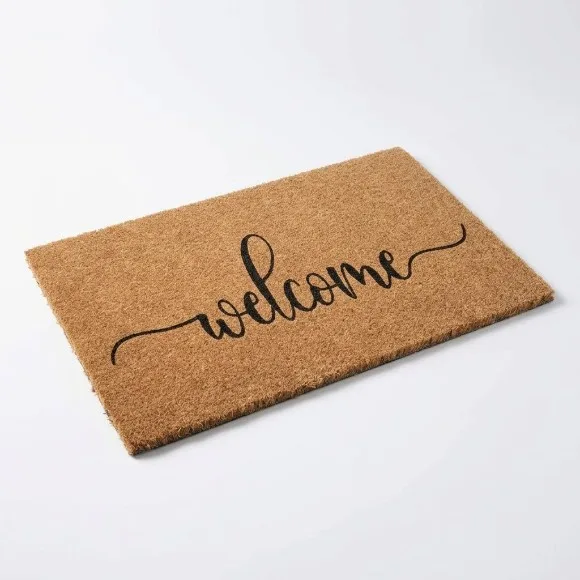 Touchwood Welcome Natural Coir Entrance Mat 50x80CM thumbnail 4