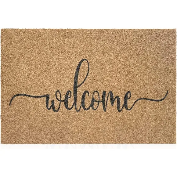 Touchwood Welcome Natural Coir Entrance Mat 50x80CM thumbnail 3