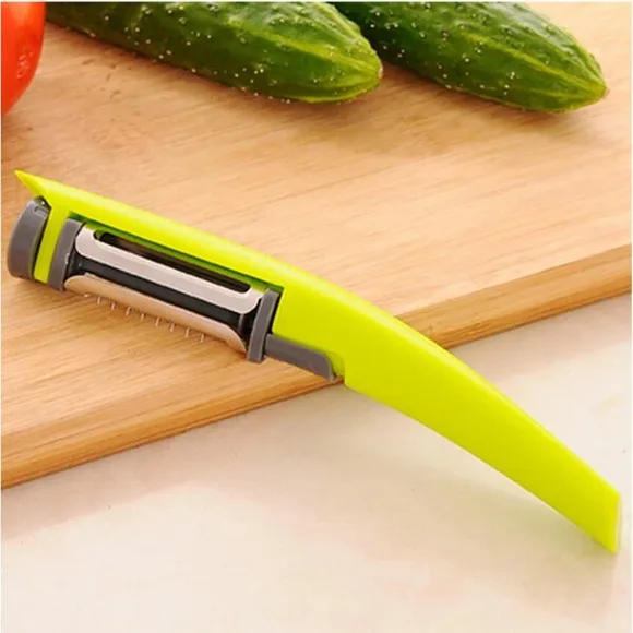 Tri-Blades Rotary Peeler Fruit Vegetable Tool