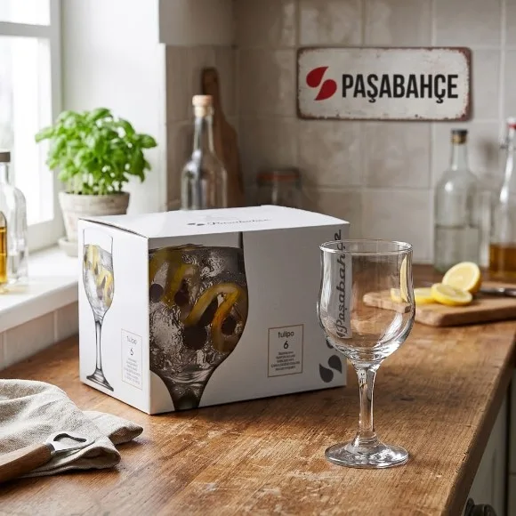 Pasabahce Tulipe Glass 350ml Set 6 Pieces