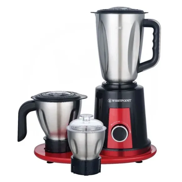 West Point Deluxe 3-In-1 Blender Grinder Mincer, 800W, WF-367