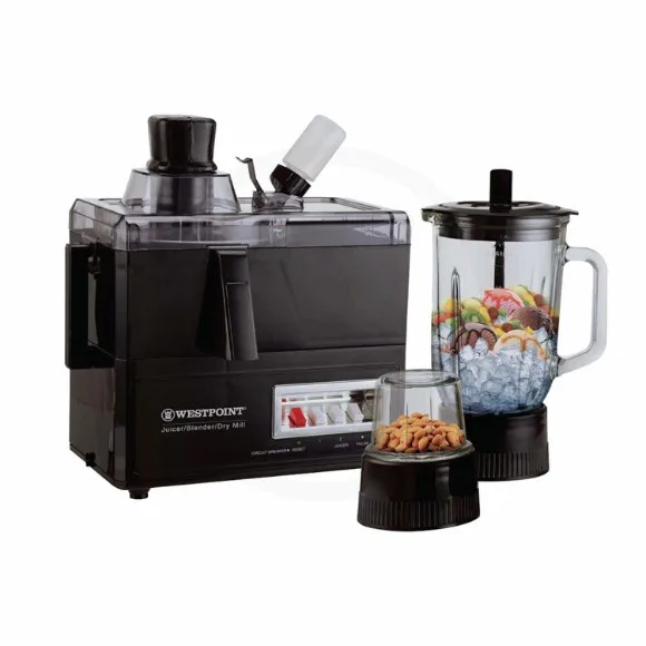 Westpoint Deluxe Juicer Blender Dry Mill 750W WF-8823