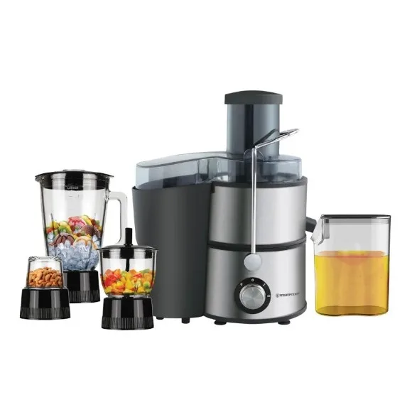 Westpoint WF-1844 - Deluxe Kitchen Chef - 4 in 1 Black & Silver