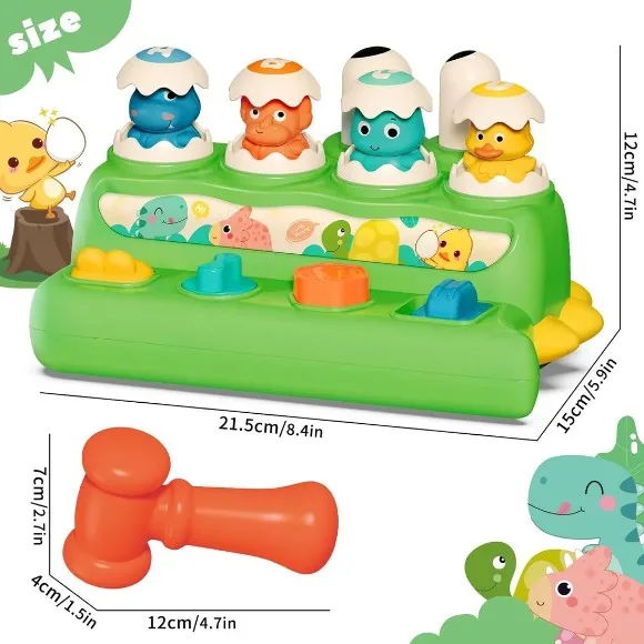 Whack-a-Mole Learning Toy Fine Motor Skills Game for Toddlers - 023 at Best Price in Pakistan - Odeez – Shop Learning & Educational Toys