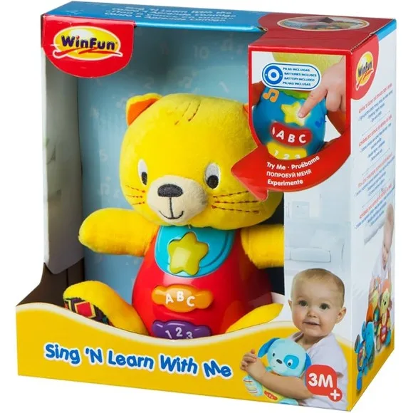 Winfun Cat Sing N Learn With Me 0685