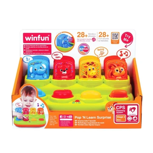 Winfun Pop N Learn Surprise - 240201