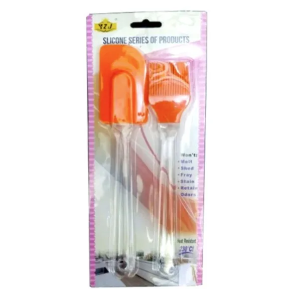 YZJ Silicone Spatula & Brush Set
