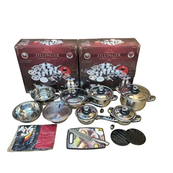 Zillinger High Quality 17Pcs Cookware Set