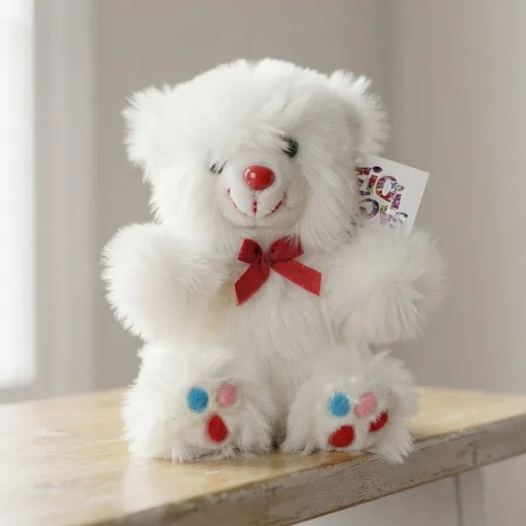ZiQi Teddy Bear Multi Dot 8 Inch